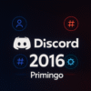 Verified Discord 2016 account product image showing full access and instant delivery features.