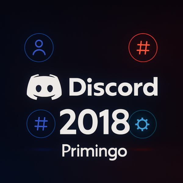 Verified Discord 2018 account product image with email and phone verification, full access, and instant delivery.
