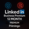 12-Month LinkedIn Premium Business Plan Subscription