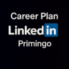 Career Plan pricing chart for 3, 6, and 12-month plans on Primingo