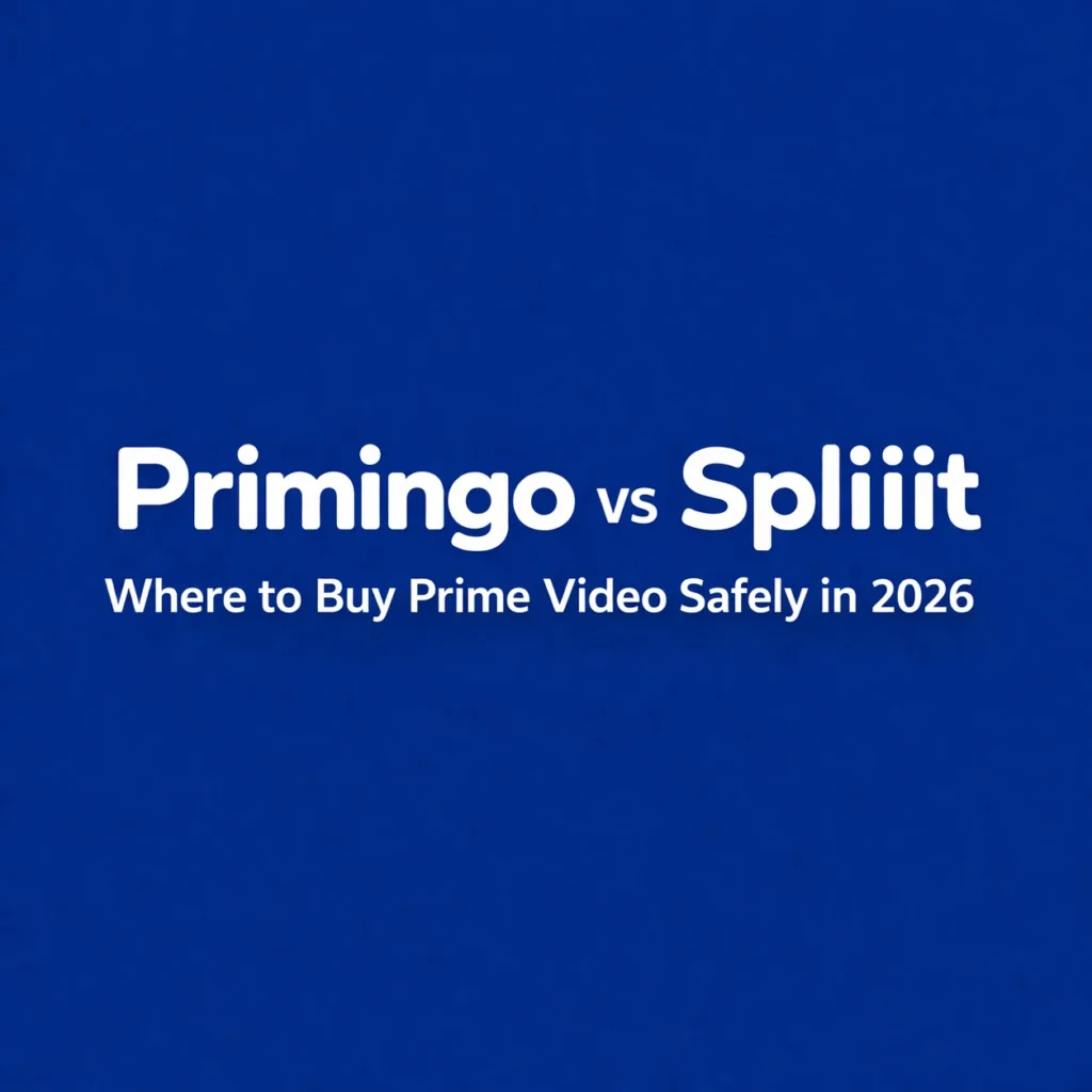Buy Prime Video Safely in 2026 – Primingo vs Spliiit