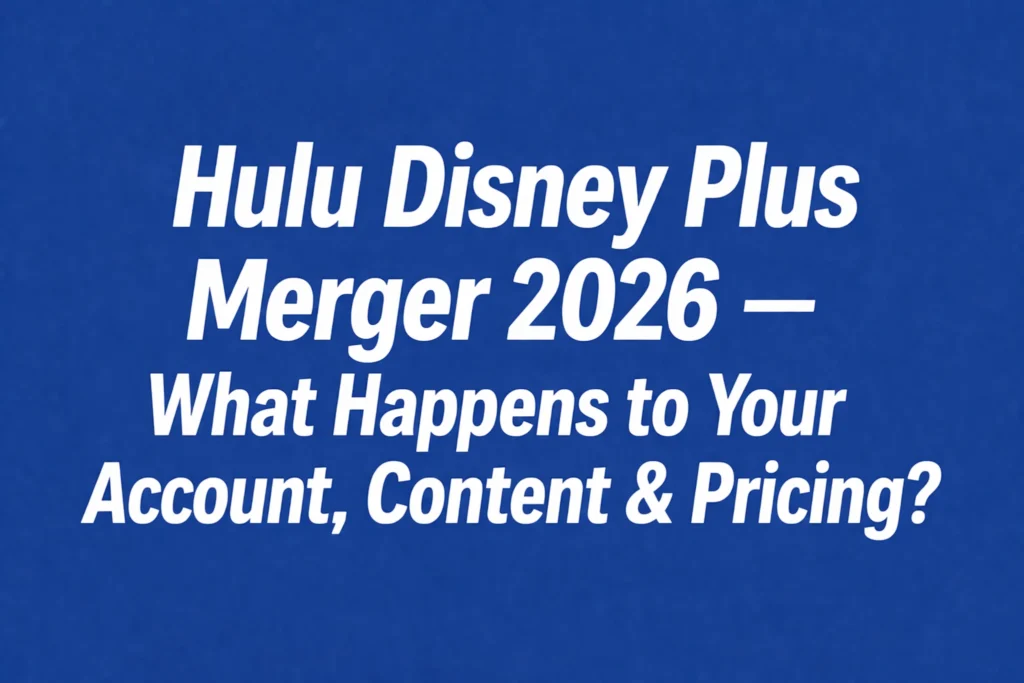 Hulu Disney Plus Merger 2026 — Full Guide for Subscribers