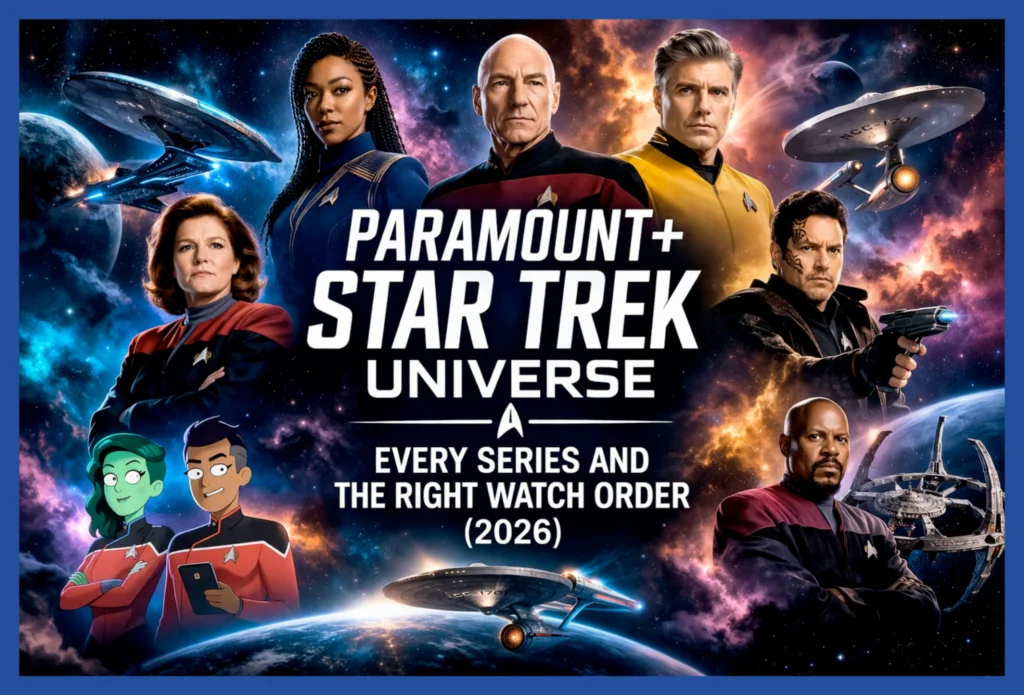 Paramount+ Star Trek Universe — Every Series and the Right Watch Order (2026)
