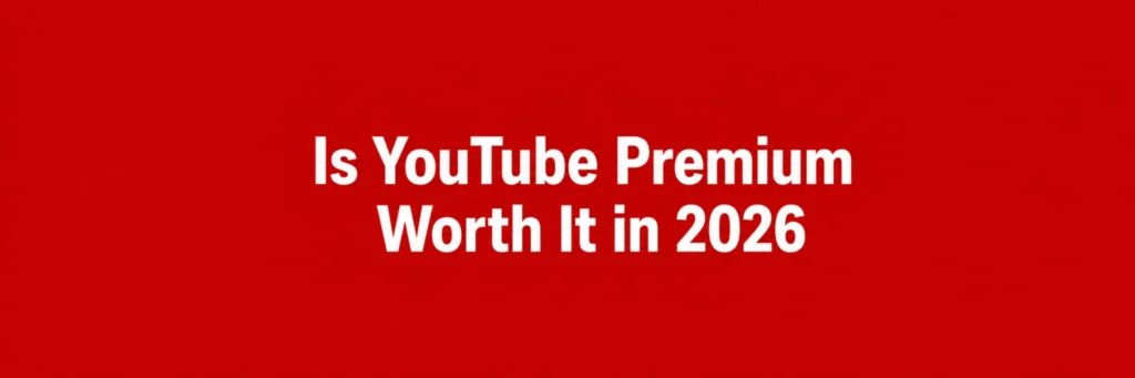 Is YouTube Premium Worth It in 2026 guide by Primingo