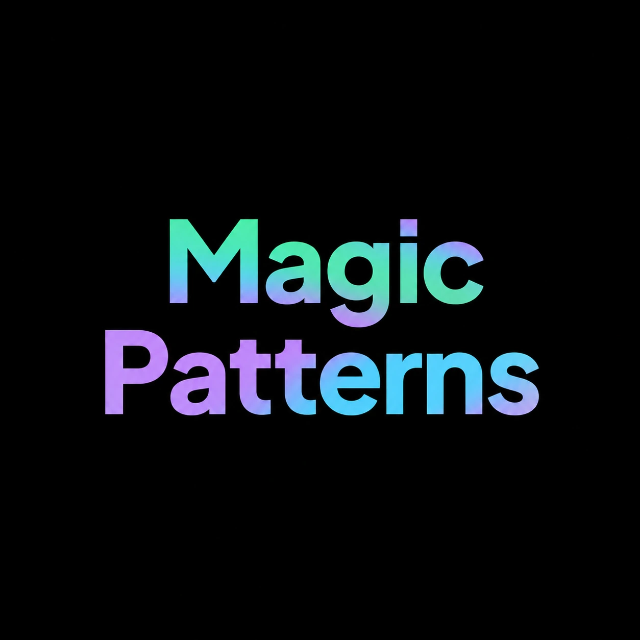 Magic Patterns AI subscription logo