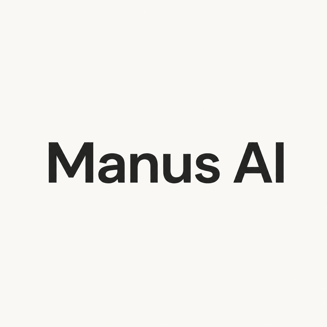 Manus AI subscription logo