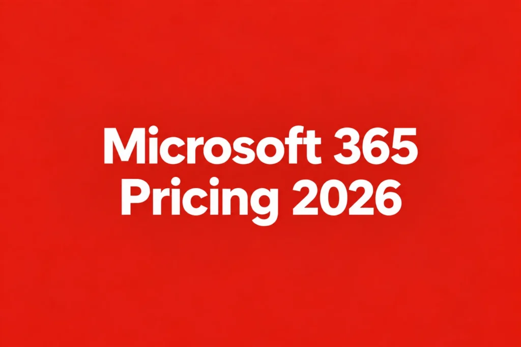 Microsoft 365 Pricing 2026 plans and costs - Primingo
