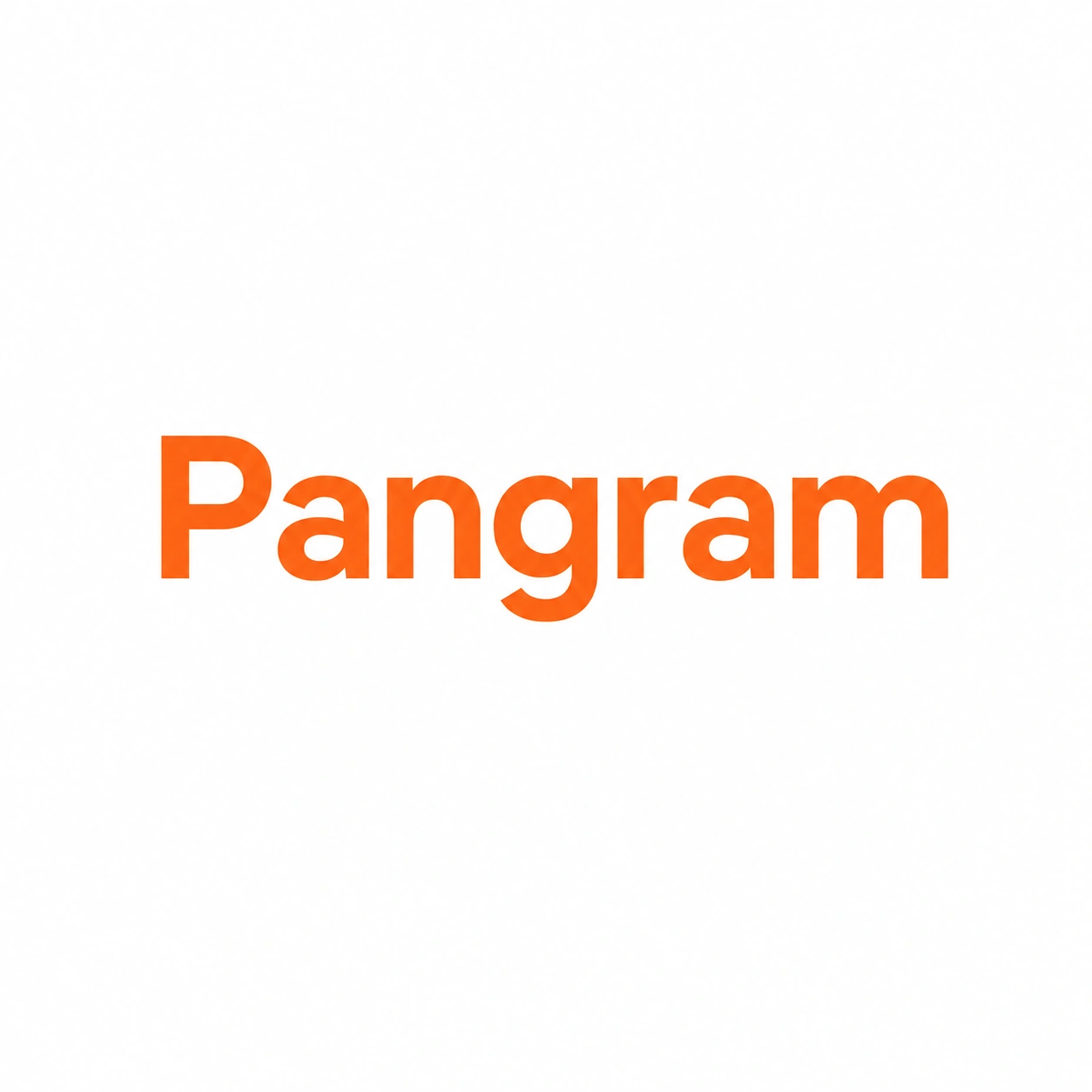 Pangram subscription logo