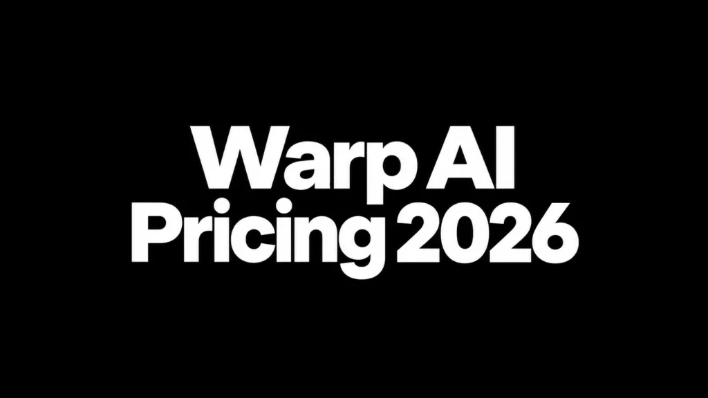 Warp AI Pricing 2026: Plans, Credits and Total Costs